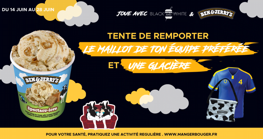 Bannière Ben & Jerry's